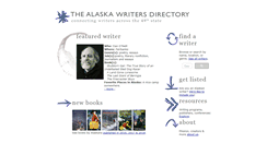 Desktop Screenshot of alaskawritersdirectory.com